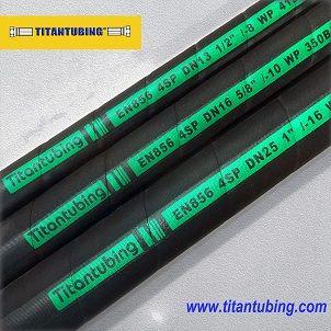 supper high pressure hose, DIN EN 856 4SH, rubber hose, hydraulic hose