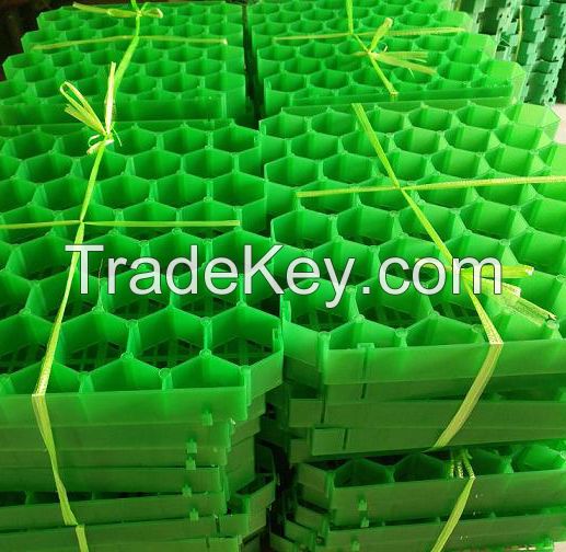 plastic grass grid grass paver for parking