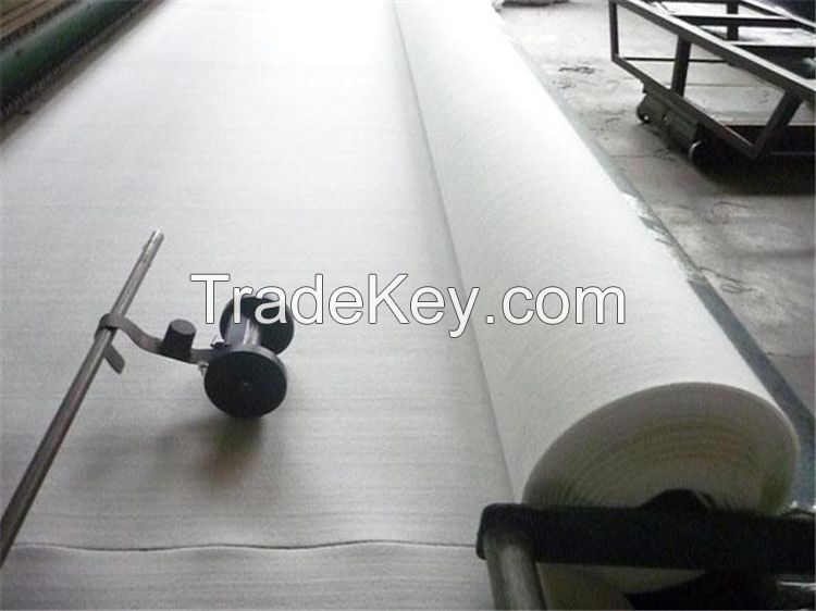 Non woven polypropylene/polyester geotextile for earthwork