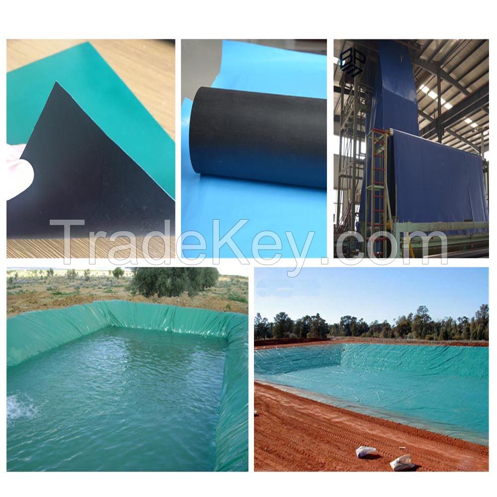 green color hdpe waterproofing geomembrane/pond liner