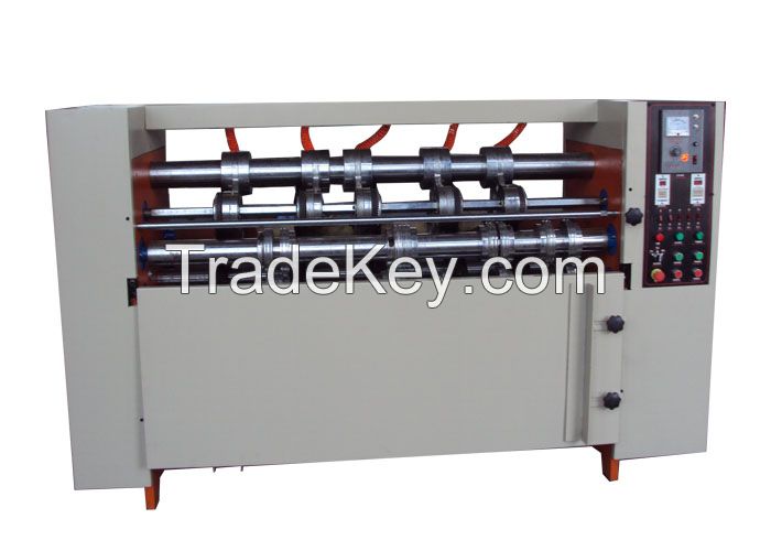 Thin Blade Slitter Scorer Machine , Corrugated Cardboard Slitting Machine