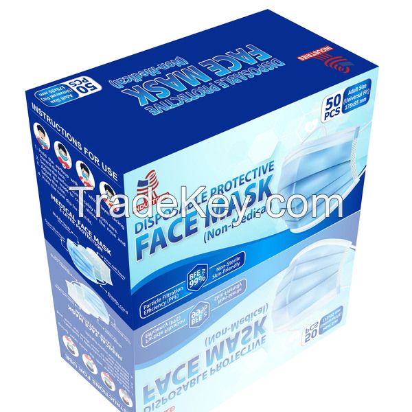 3 Ply Disposable Face Mask Ã¢Ã¢?Â¬Ã¢?? Non-Medical