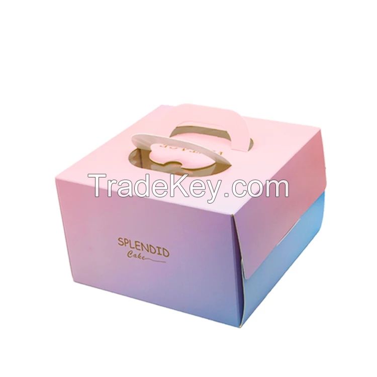 2019 hot sale paper cake packing box