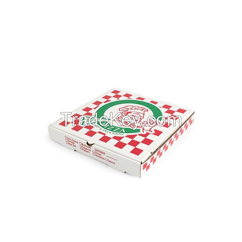 Custom Logo cheap Pizza packaging Box custom printed