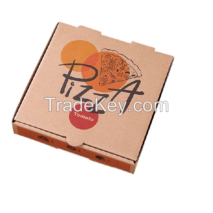 Custom Logo cheap Pizza packaging Box custom printed