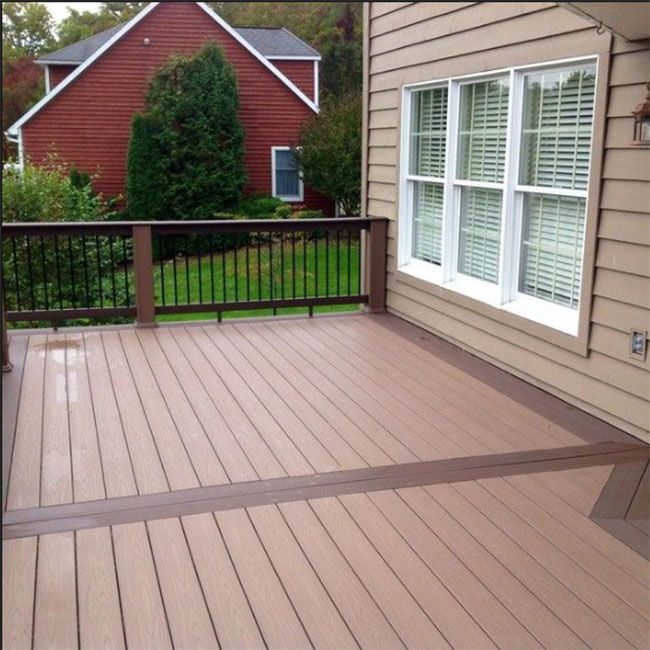 Wood Plastic Composite Board Outdoor Walk Board Decking WPC Decking