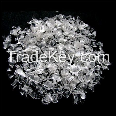 Cold And Hot Washed PET Bottle Flakes/ Plastic PET Scrap/Clear Recycled Plastic 