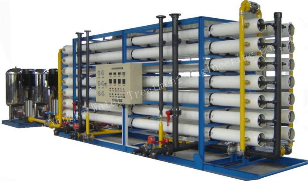 RO water treatment /filtering/purifing/ purification equipment/deionizer/plant in China with ozone generator