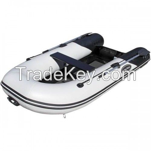 RIB-310 Aluminum Hull Inflatable Boat, Black, Length: 10'2"