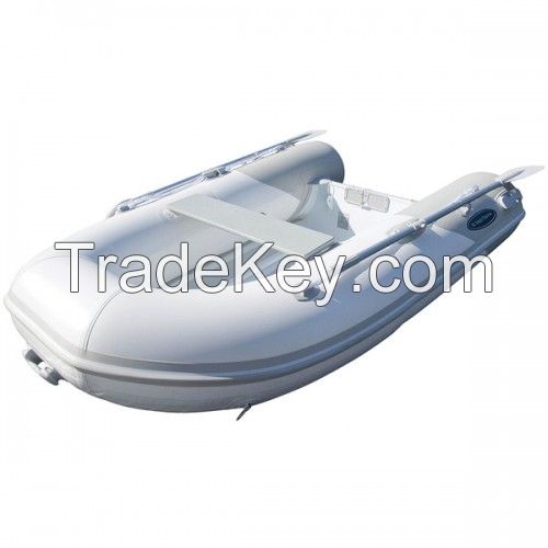 RIB-275 Aluminum Hull Inflatable Boat, White, Length: 8'6"