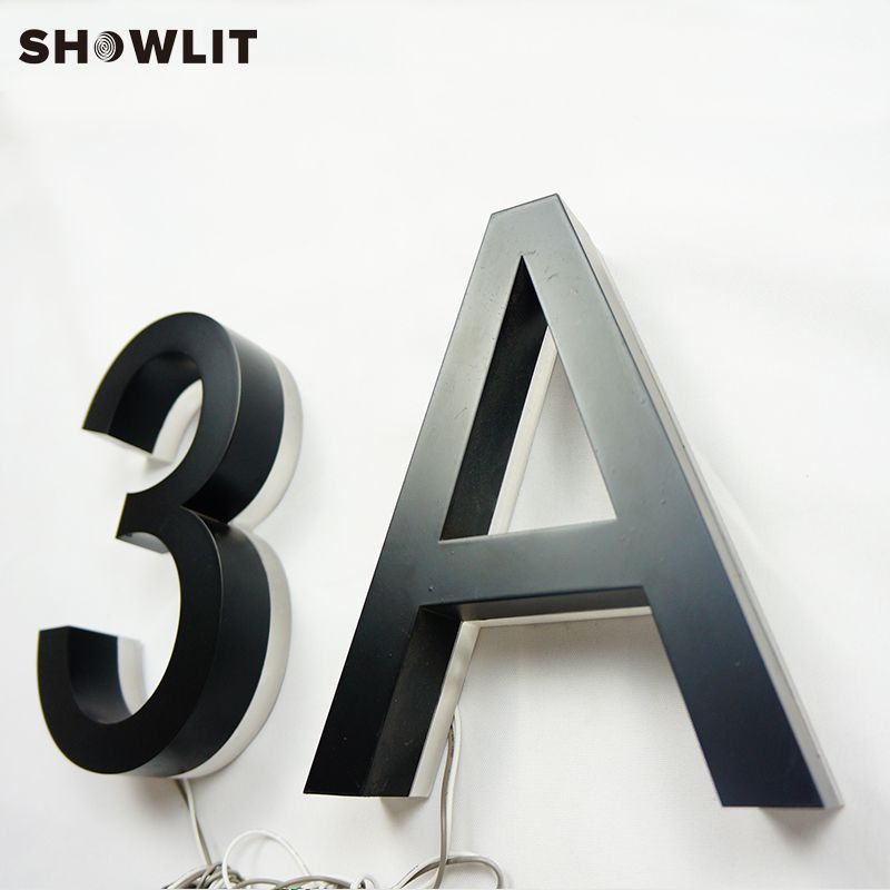 Outdoor Metal Return Backlit Channel Letter