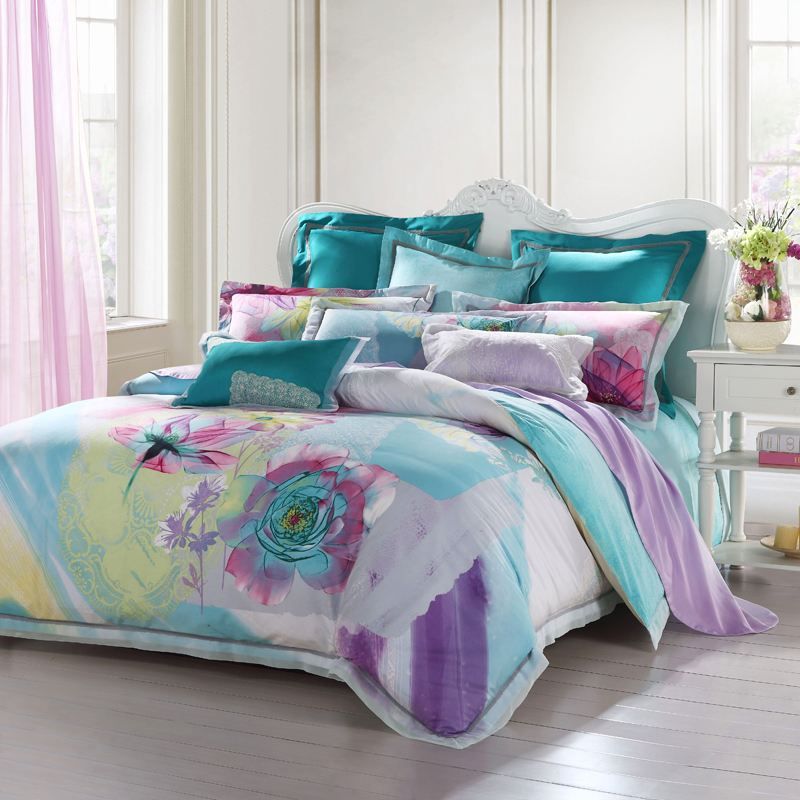 100% polyester Printed Brushed Fabric for Bedsheet