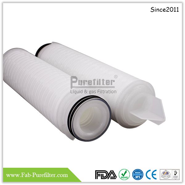 Glass Fiber Pleated Filter Cartridge for Liquid