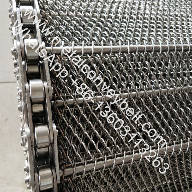 Chain Driven Conveyor Belt for Conveyor Equipment, Hot Treatment Industry