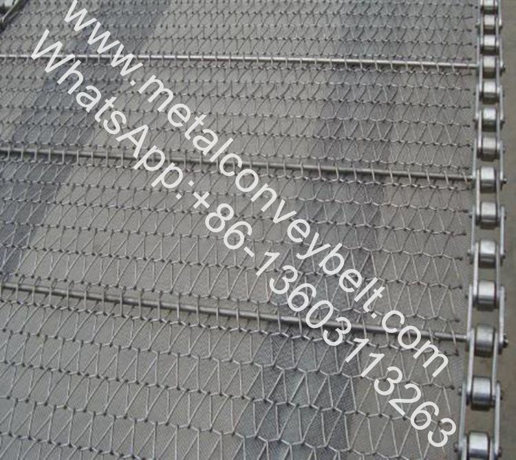 Food Grade 304 Ss Stainless Steel Chain Link Spiral Wire Mesh Conveyor Beltss304 Stainless 7914