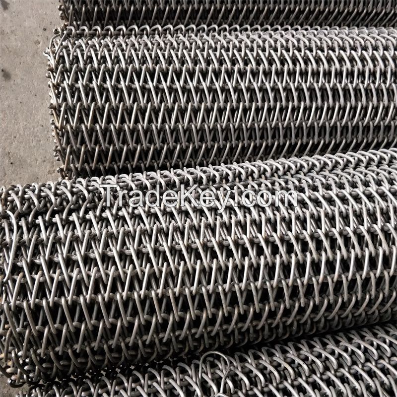 SUS304/SUS316 Stainless Steel Wire Mesh Belt/Conveyor Belt/ Balanced Weave Belt