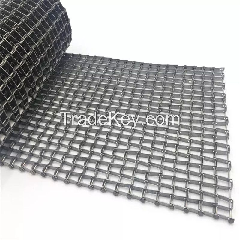 Ss Conveyor Honeycomb Flat Wire Belt For Baking