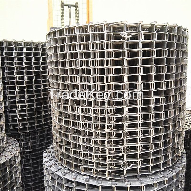 Ss Conveyor Honeycomb Flat Wire Belt For Baking