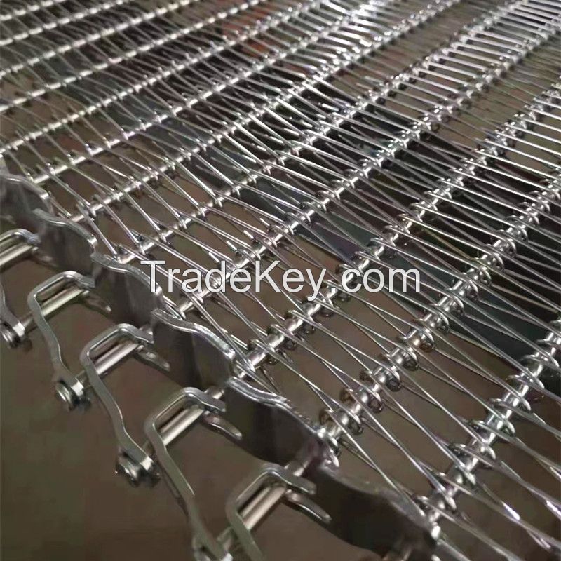 Factory Sales Conveyor Spiral Grid Belt for Spiral Tower for Cooling or Quick-Freeze