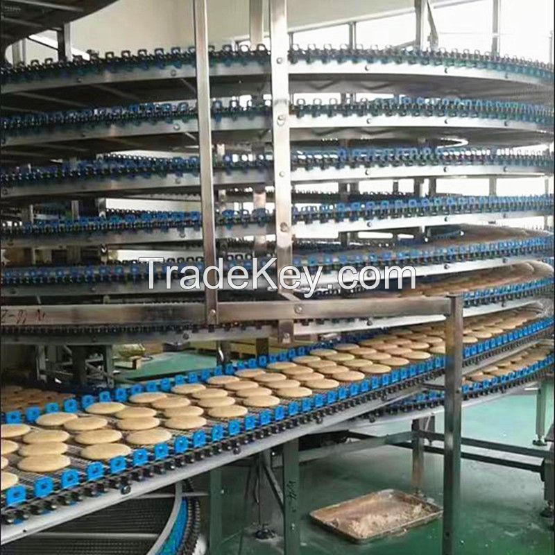 Metal Spiral Grid Conveyor Belt Manufacturer For Cooling Conveyors