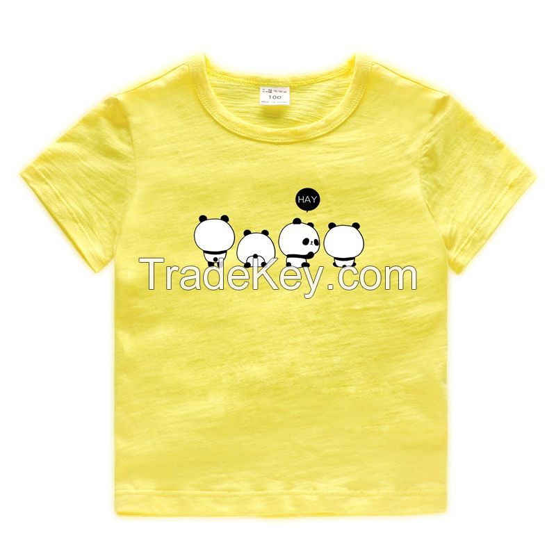 Best Price Children Bamboo Cotton Boys and Girls T-Shirt