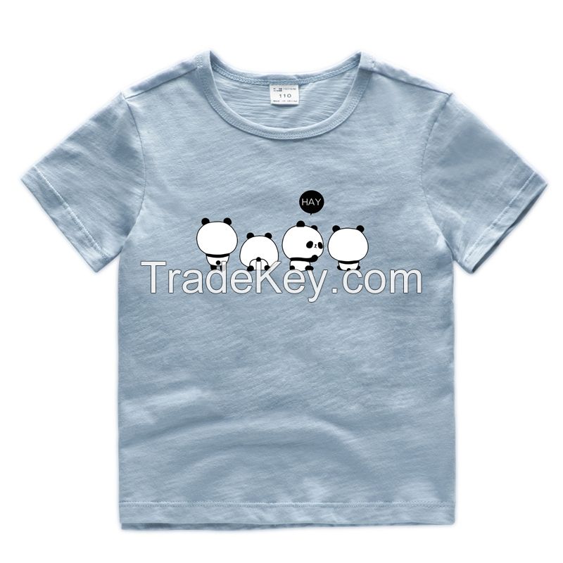 Best Price Children Bamboo Cotton Boys and Girls T-Shirt