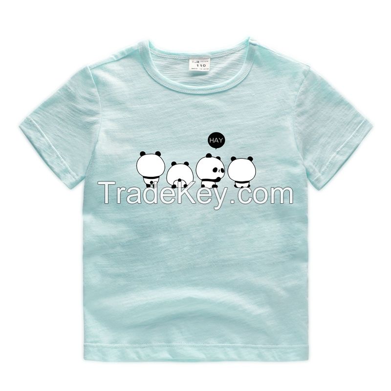 Best Price Children Bamboo Cotton Boys and Girls T-Shirt