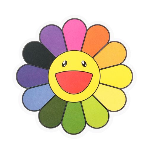 Custom Clear Stickers | Takashi Murakami Flower Stickers | GS-JJ.com &acirc;&cent;