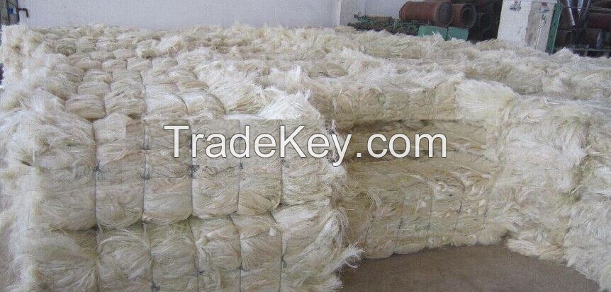 Natural UG Grade Sisal Fiber.