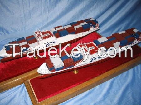 containership model, made to order, custom-made