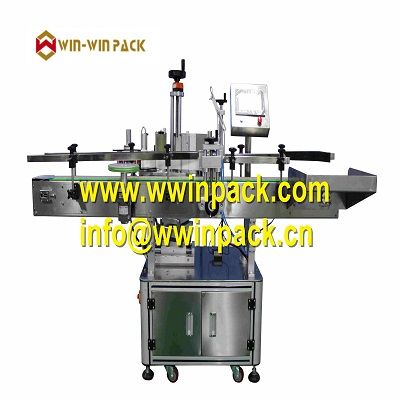 WIN-WIN PACK Automatic round bottle positioning label machine( vertical type ) QL-822