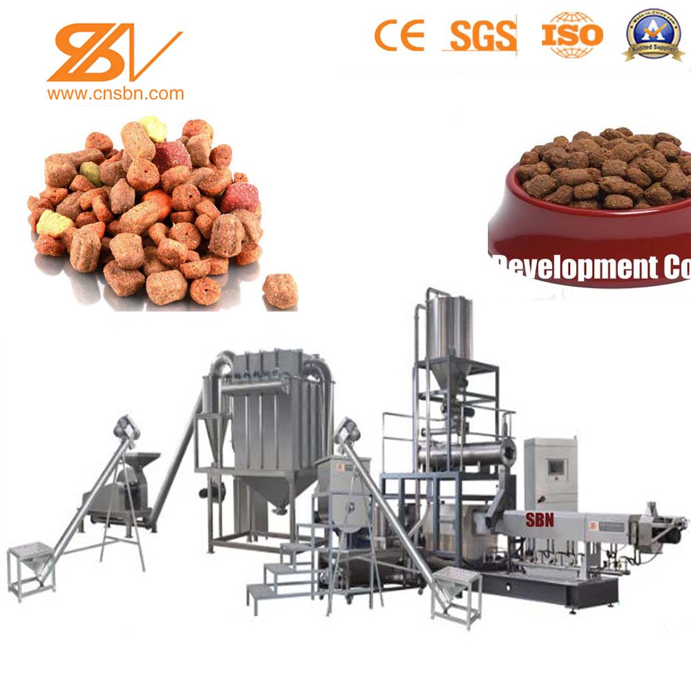 Hot Selling Factory Price Automatic Twin screw Poulty animal food prod