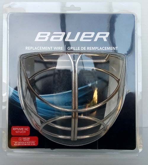 Bauer NME Non-Certified Cat Eye Goalie Cage - Sr