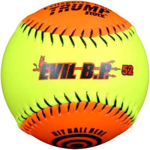 Evil Ball 12&quot; BP 52 Batting Practice Ball .52/300 Softball- Dozen Evil BP 52-DZ