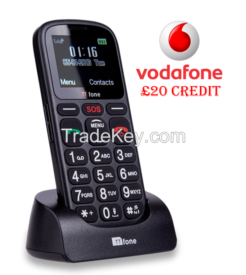 TTfone Comet TT100 Vodafone Pay As You Go with &Acirc;&pound;20 Credit