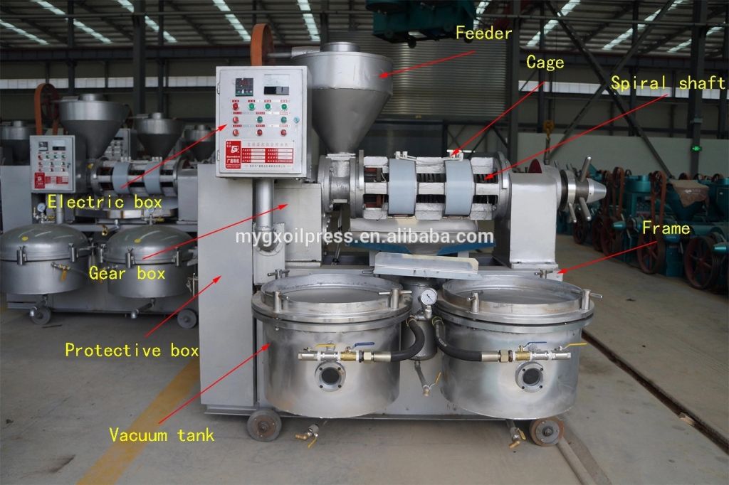 vegetable oil press