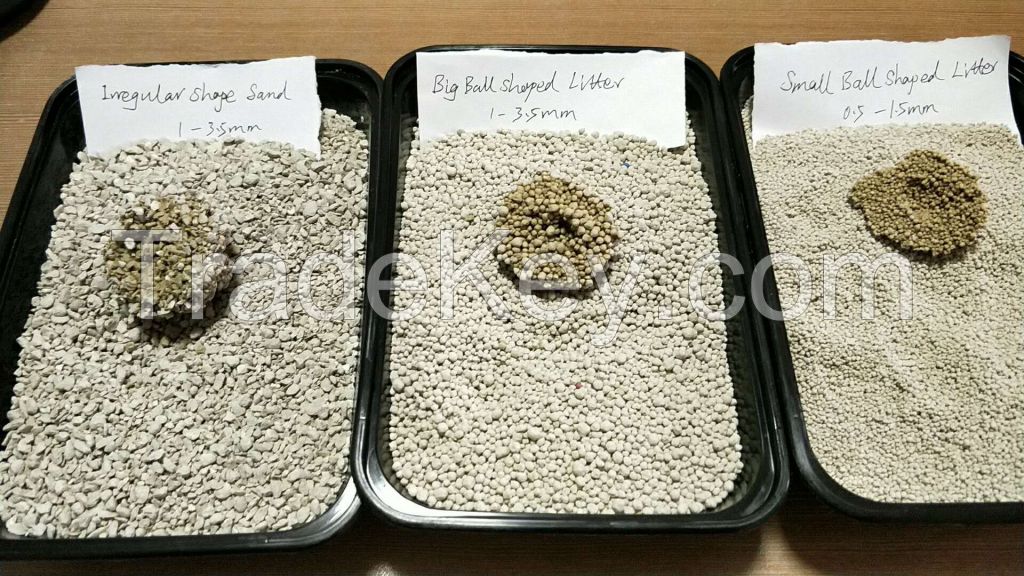 natural bentonite cat litter/pet sand