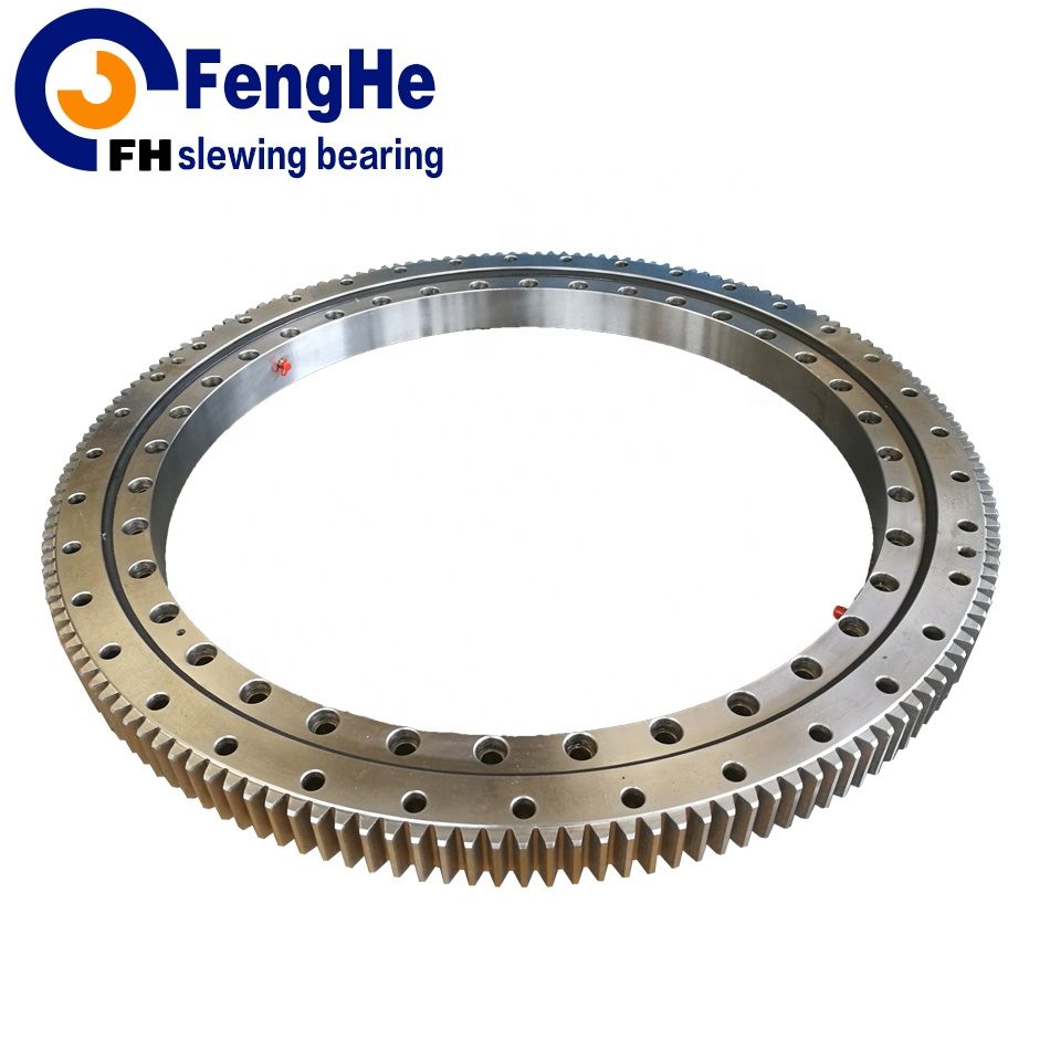 Ball and roller combined slewing bearing