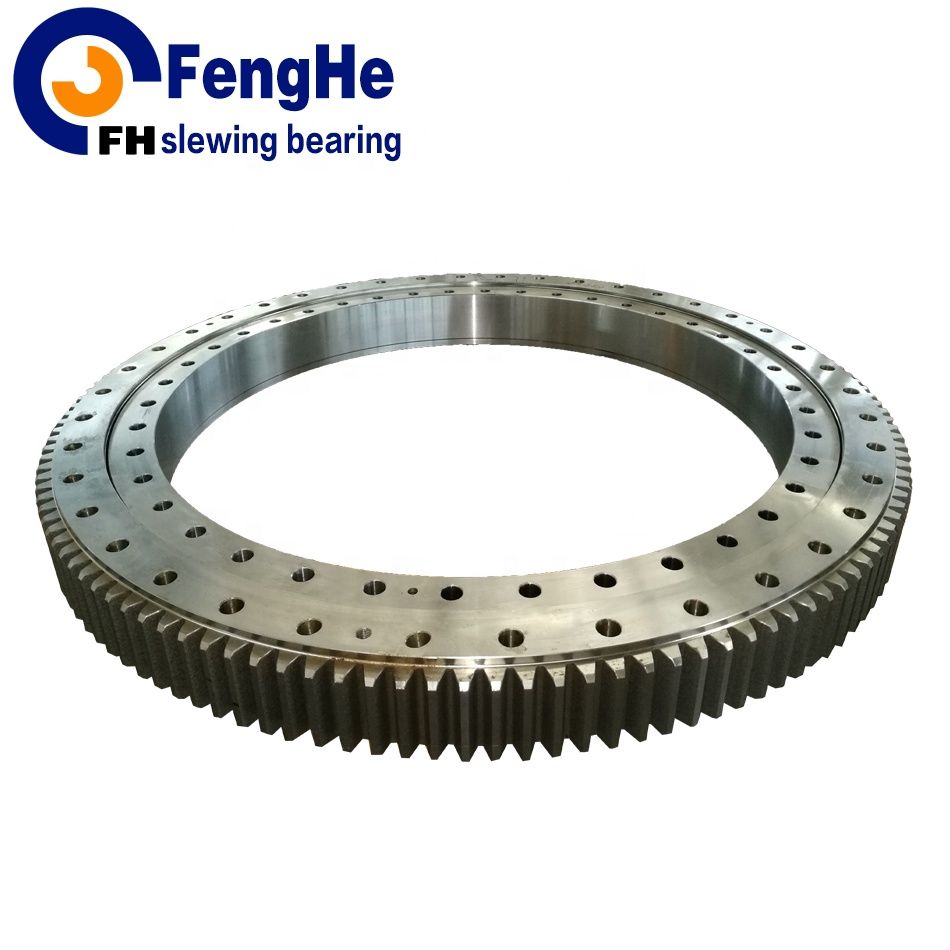 Double-row eight point contact ball slewing bearing