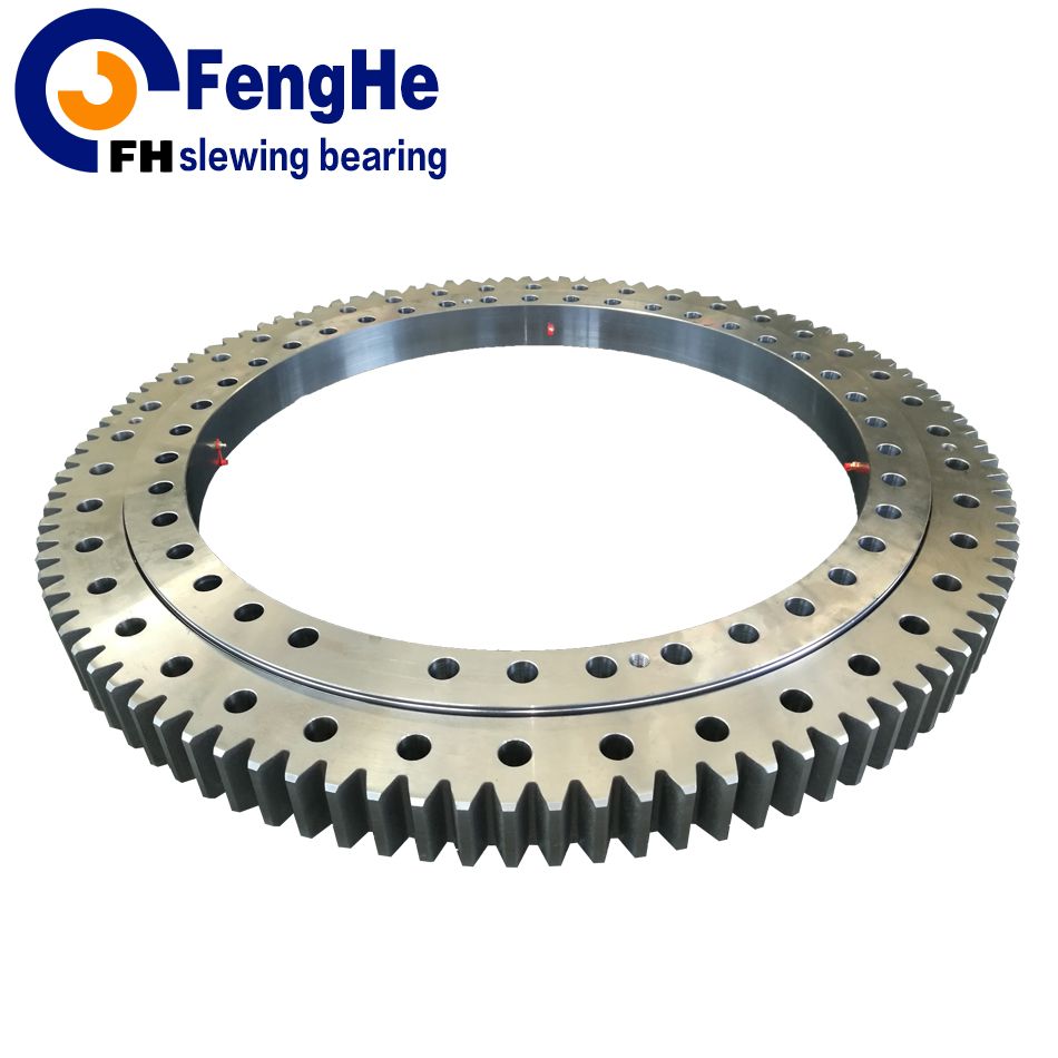 Single-row crossed roller slewing bearing