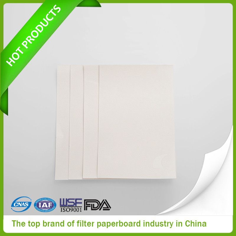 Water filter paper for water treatment filtration