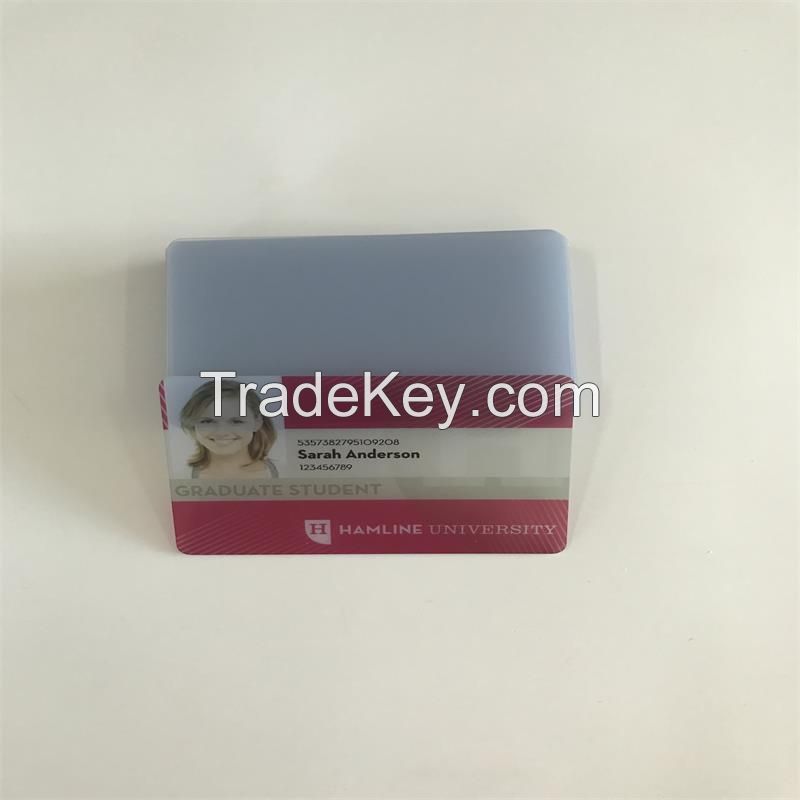 Transparent inkjet pvc card for Epson or Canon inkjet printer