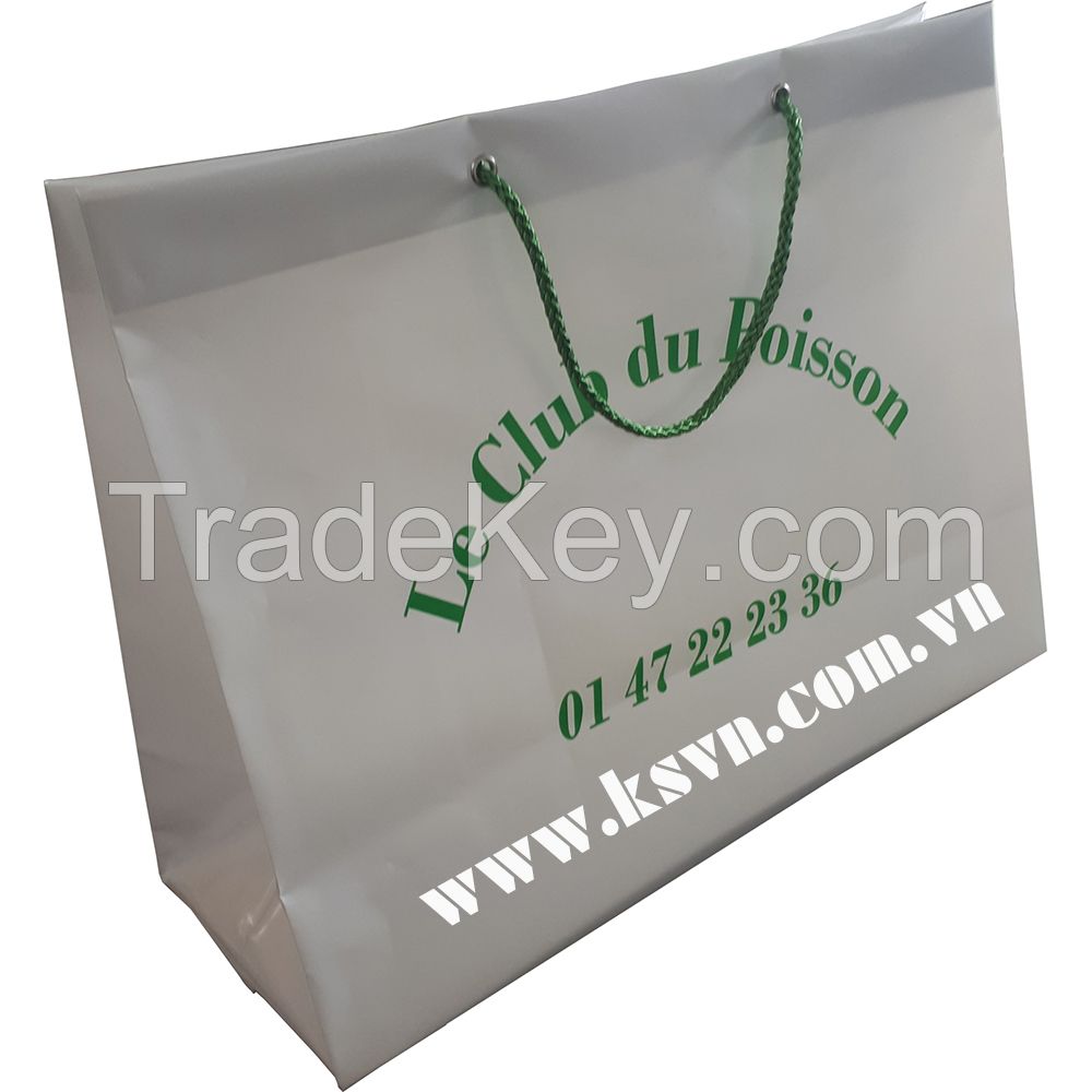 Rope Handle Plastic Shopping Bag