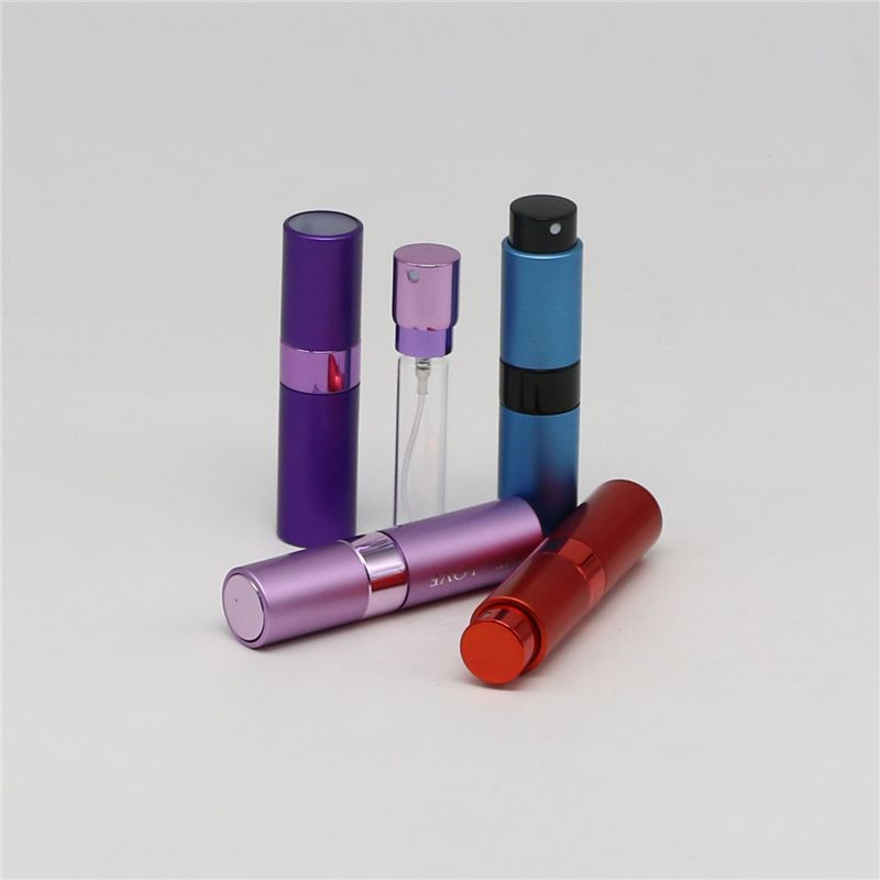 anodized aluminum travel perfume spray bottle 8ml 10ml 15ml 20ml