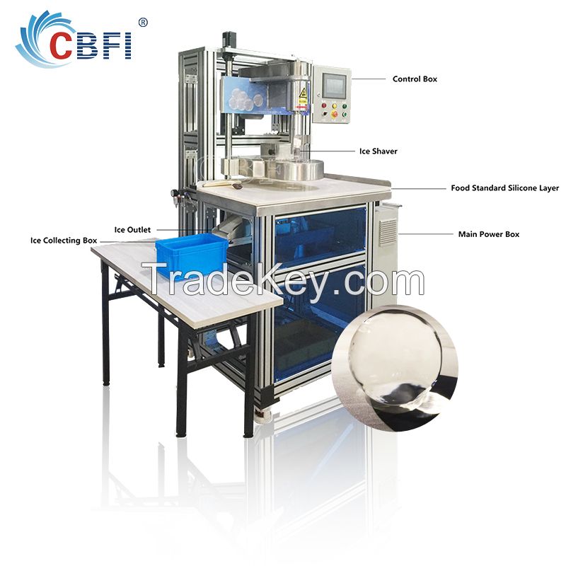 new technology ice ball carving machine