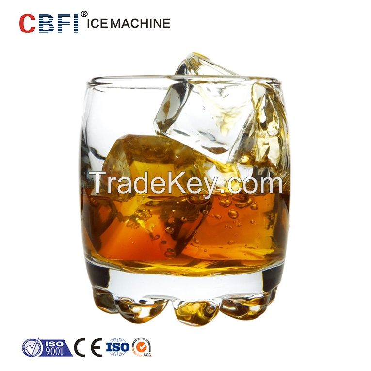 CBFI PLC System Design 1-20tons Industrial Ice Cube Maker Machine