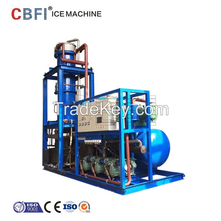 30 tons Tube Ice making Machine with good quality 28 mm diameter