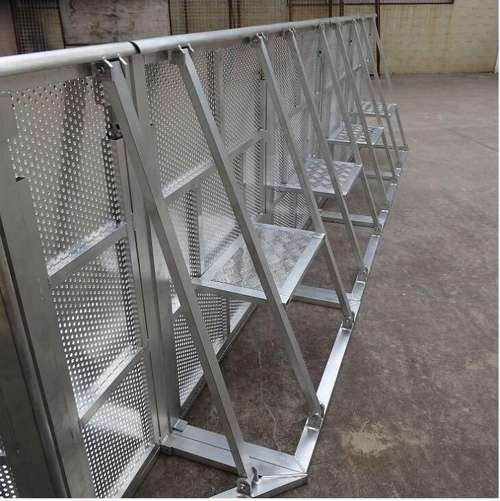 High quality aluminum crowed barrier for event