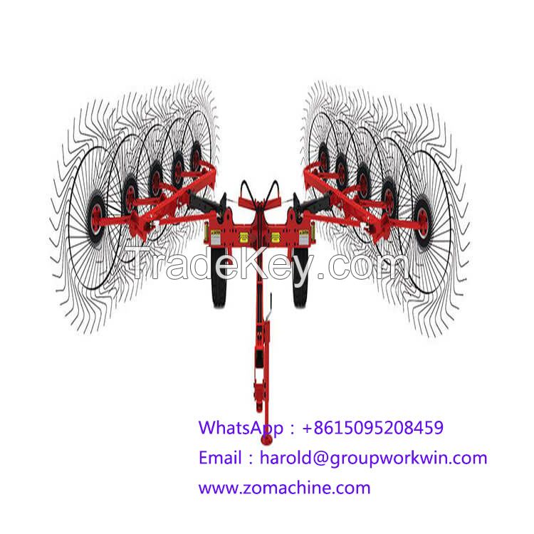 Wheel Rotary Rake Machine for Sale