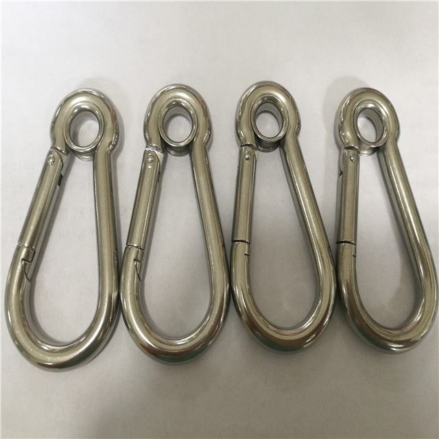 Stainless Steel Snap Hook with Eyelet